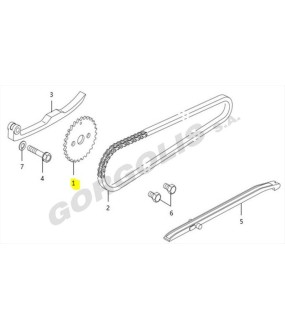 ΓΡΑΝΑΖΙ ΕΚΚΕΝΤΡΟΦΟΡΟΥ SYM VF 125 E5