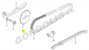 ΓΡΑΝΑΖΙ ΕΚΚΕΝΤΡΟΦΟΡΟΥ SYM VF 125 E5