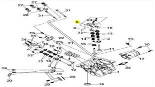 ΚΟΚΚΟΡΑΚΙ ΒΑΛΒΙΔΩΝ ΕΙΣΑΓΩΓΗΣ SYM QUADLANDER 250/300
