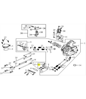 ΚΟΚΚΟΡΑΚΙ ΒΑΛΒΙΔΩΝ ΕΞΑΓΩΓΗΣ SYM 125/200 