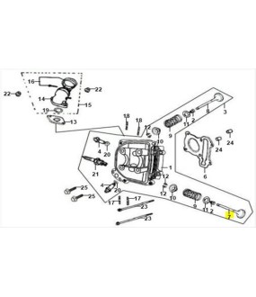 ΒΑΛΒΙΔΑ ΕΙΣΑΓΩΓΗΣ SYM FIDDLE/ORBIT 50