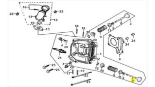 ΒΑΛΒΙΔΑ ΕΙΣΑΓΩΓΗΣ SYM FIDDLE/ORBIT 50
