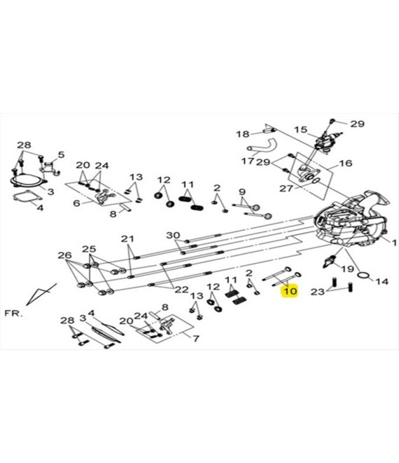 ΒΑΛΒΙΔΑ ΕΞΑΓΩΓΗΣ SYM JOYRIDE 125/200 ΑΝΤΑΛΛΑΚΤΙΚΑ ΒΑΛΒΙΔΑ ΕΞΑΓΩΓΗΣ SYM JOYRIDE 125/200