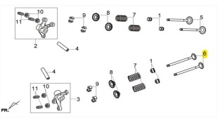 ΒΑΛΒΙΔΑ ΕΞΑΓΩΓΗΣ SYM JOYRIDE/HD2 200i ΒΑΛΒΙΔΑ ΕΞΑΓΩΓΗΣ SYM JOYRIDE/HD2 200i