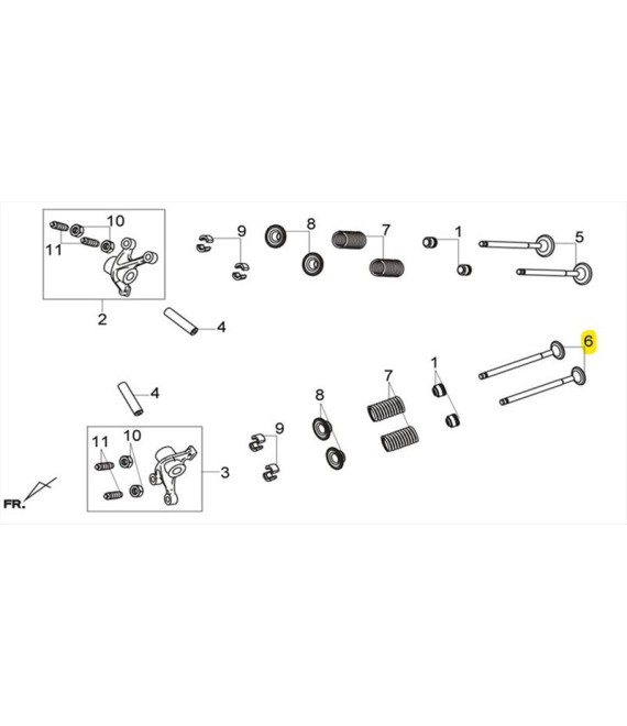 ΒΑΛΒΙΔΑ ΕΞΑΓΩΓΗΣ SYM JOYRIDE/HD2 200i ΑΝΤΑΛΛΑΚΤΙΚΑ ΒΑΛΒΙΔΑ ΕΞΑΓΩΓΗΣ SYM JOYRIDE/HD2 200i