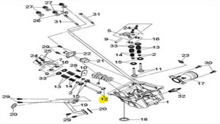 ΒΑΛΒΙΔΑ ΕΞΑΓΩΓΗΣ SYM GTS 250/300