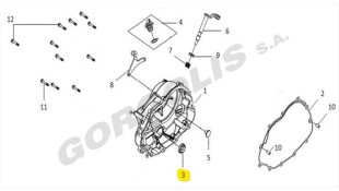 ΓΥΑΛΑΚΙ ΣΤΑΘΜΗΣ ΛΑΔΙΟΥ SYM VF 185
