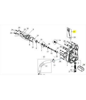 ΔΕΙΚΤΗΣ ΛΑΔΙΟΥ SYM GTS 250/300