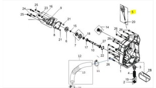 ΔΕΙΚΤΗΣ ΛΑΔΙΟΥ SYM GTS 250/300