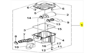 ΦΙΛΤΡΟ ΑΕΡΟΣ ΠΛΗΡΕΣ SYM QUADLANDER 300 SPARE PARTS
