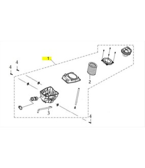 ΦΙΛΤΡΟ ΑΕΡΟΣ ΠΛΗΡΕΣ SYM VF 185 E5+ SPARE PARTS