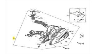 ΦΙΛΤΡΟ ΑΕΡΟΣ ΠΛΗΡΕΣ SYM JET 14/JET X/ SYMPHONY ST