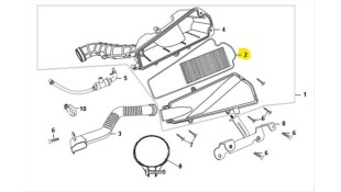 ΦΙΛΤΡΟ ΑΕΡΟΣ ΕΣΩΤΕΡΙΚΟ SYM 17211-AWA-000
