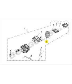 ΦΙΛΤΡΟ ΑΕΡΟΣ ΕΣΩΤΕΡΙΚΟ SYM 17211-B9A-000