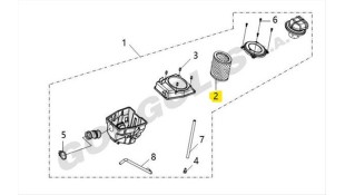 ΦΙΛΤΡΟ ΑΕΡΟΣ ΕΣΩΤΕΡΙΚΟ SYM 17211-B9A-000