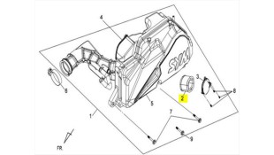 ΦΙΛΤΡΟ ΑΕΡΟΣ ΕΣΩΤΕΡΙΚΟ SYM COMBIZ 125