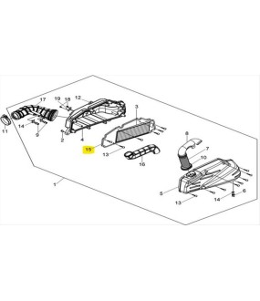 ΦΙΛΤΡΟ ΑΕΡΟΣ ΕΣΩΤΕΡΙΚΟ Ν.Τ. SYM GTS 250/300