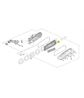 ΦΙΛΤΡΟ ΑΕΡΟΣ ΕΣΩΤΕΡΙΚΟ SYM JOYRIDE 300i E5