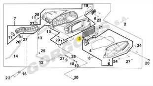 ΦΙΛΤΡΟ ΑΕΡΟΣ ΕΣΩΤΕΡΙΚΟ SYM 17211-L5B-000