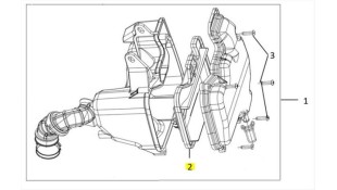 ΦΙΛΤΡΟ ΑΕΡΟΣ ΕΣΩΤΕΡΙΚΟ SYM VF 125