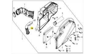 ΑΓΩΓΟΣ ΦΙΛΤΡΟΥ ΑΕΡΑ Α SYM JOYRIDE 200 ΑΝΤΑΛΛΑΚΤΙΚΑ