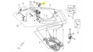 ΤΑΠΑ ΡΕΖΕΡΒΟΥΑΡ SYM COMBIZ/DD