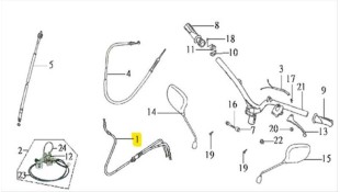 ΝΤΙΖΑ ΓΚΑΖΙΟΥ ΠΛΗΡΗΣ (3 ΚΟΜΜΑΤΙΑ) SYM DD50