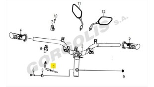 ΝΤΙΖΑ ΓΚΑΖΙΟΥ SYM SYMPHONY 50 E5 SPARE PARTS