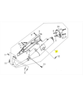 ΕΞΑΤΜΙΣΗ ΠΛΗΡΗΣ SYM VF 185 E5+ SPARE PARTS