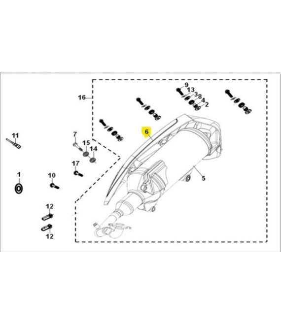 ΚΑΛΥΜΜΑ ΕΞΑΤΜΙΣΗΣ SYM ST ΑΝΤΑΛΛΑΚΤΙΚΑ ΚΑΛΥΜΜΑ ΕΞΑΤΜΙΣΗΣ SYM SYMPHONY ST
