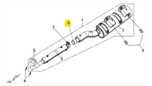 ΖΟΑΝ ΕΞΑΤΜΙΣΗΣ ΕΝΩΣΗΣ SYM MAXSYM 400/600 QUADLANDER 600 ΖΟΑΝ ΕΞΑΤΜΙΣΗΣ ΕΝΩΣΗΣ SYM MAXSYM 400/600 QUADLANDER 600