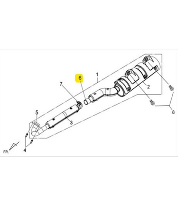 ΖΟΑΝ ΕΞΑΤΜΙΣΗΣ ΕΝΩΣΗΣ SYM MAXSYM 400/600 QUADLANDER 600 ΑΝΤΑΛΛΑΚΤΙΚΑ ΖΟΑΝ ΕΞΑΤΜΙΣΗΣ ΕΝΩΣΗΣ SYM MAXSYM 400/600 QUADLANDER 600