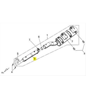 ΣΩΛΗΝΑΣ ΕΞΑΤΜΙΣΗΣ SYM QUADLANDER 600 SPARE PARTS