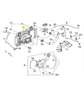 ΨΥΓΕΙΟ ΠΛΗΡΕΣ SYM JOYRIDE 125/200