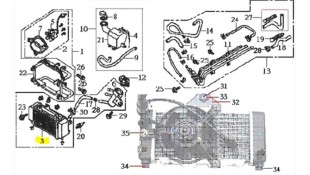 ΨΥΓΕΙΟ ΣΚΕΤΟ SYM JOYRIDE 125/200 ΑΝΤΑΛΛΑΚΤΙΚΑ