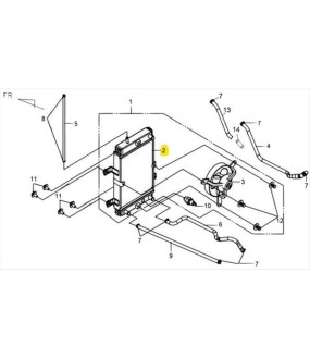 ΨΥΓΕΙΟ ΣΚΕΤΟ SYM GTS 250/300 ΑΝΤΑΛΛΑΚΤΙΚΑ