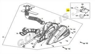 ΔΟΧΕΙΟ ΝΕΡΟΥ ΠΛΗΡΕΣ SYM JET 14/JET X/ SYMPHONY SPARE PARTS