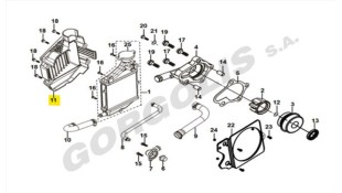 ΚΑΛΥΜΜΑ ΨΥΓΕΙΟΥ SYM JET 14/JET X/SYMPHONY ST SPARE PARTS