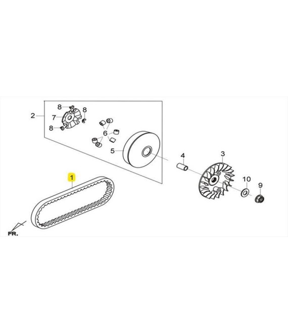 ΙΜΑΝΤΑΣ ΚΙΝΗΣΗΣ SYM CITYCOM 300 ΑΝΤΑΛΛΑΚΤΙΚΑ ΙΜΑΝΤΑΣ ΚΙΝΗΣΗΣ SYM CITYCOM 300S