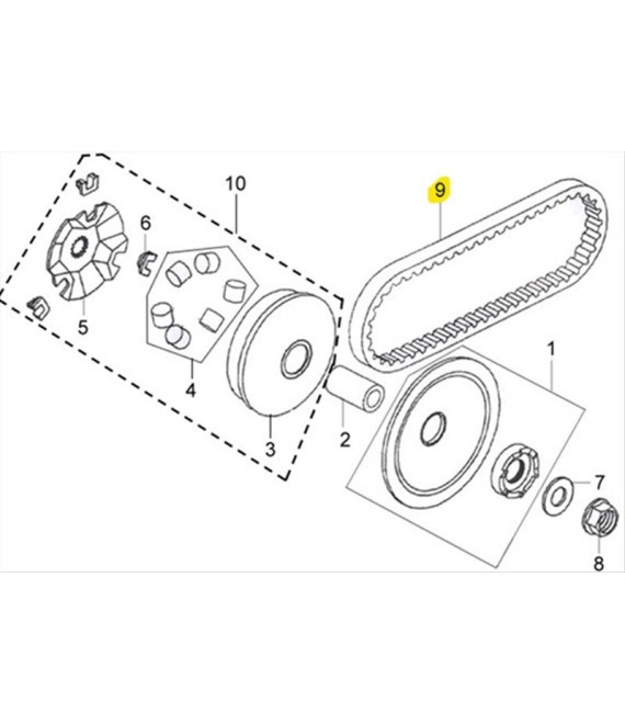 ΙΜΑΝΤΑΣ ΚΙΝΗΣΗΣ ΓΝΗΣΙΟΣ SYM DD50 ΑΝΤΑΛΛΑΚΤΙΚΑ ΙΜΑΝΤΑΣ ΚΙΝΗΣΗΣ ΓΝΗΣΙΟΣ SYM DD50