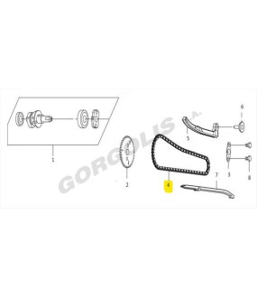 ΚΑΔΕΝΑ ΕΚΚΕΝΤΡΟΦΟΡΟΥ SYM VF 185i SPARE PARTS