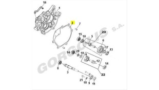 ΦΛΑΝΤΖΑ ΚΑΡΤΕΡ ΔΙΑΦΟΡΙΚΟΥ SYM JET 14/X / SYMPHONY ST 125 ΑΝΤΑΛΛΑΚΤΙΚΑ