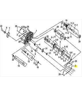 ΦΛΑΝΤΖΑ ΚΑΡΤΕΡ ΔΙΑΦΟΡΙΚΟΥ SYM BLADE/QUADLANDER ΑΝΤΑΛΛΑΚΤΙΚΑ