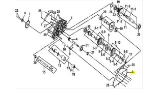 ΦΛΑΝΤΖΑ ΚΑΡΤΕΡ ΔΙΑΦΟΡΙΚΟΥ SYM BLADE/QUADLANDER