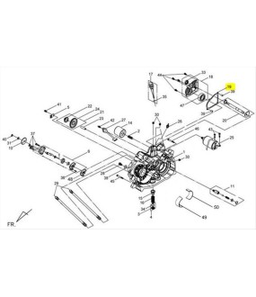 ΦΛΑΝΤΖΑ ΚΑΡΤΕΡ ΔΙΑΦΟΡΙΚΟΥ SYM QUADRAIDER 600 ΑΝΤΑΛΛΑΚΤΙΚΑ