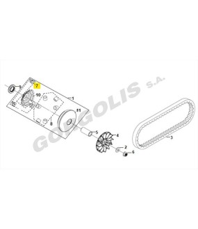 ΦΩΛΙΕΣ ΠΛΑΣΤΙΚΕΣ ΦΥΓΟΚΕΝΤΡΙΚΟΥ SYM ADX 125 ΑΝΤΑΛΛΑΚΤΙΚΑ