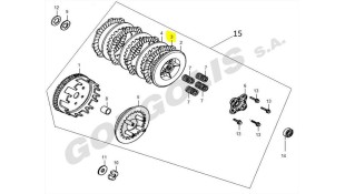 ΔΙΣΚΟΙ ΑΜΠΡΑΓΙΑΖ SYM VF 125