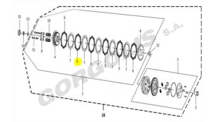 ΔΙΣΚΟΣ ΑΜΠΡΑΓΙΑΖ Α SYM VF 185