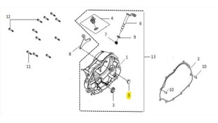 ΑΠΕΜΠΛΟΚΕΑΣ ΣΥΜΠΛΕΚΤΗ SYM VF 185
