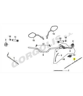 ΝΤΙΖΑ ΣΥΜΠΛΕΚΤΗ SYM NH X 125 SPARE PARTS